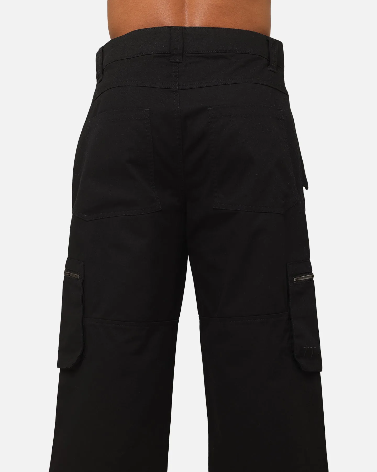 Saint Morta Inutero Baggy Cargo Hose Schwarz