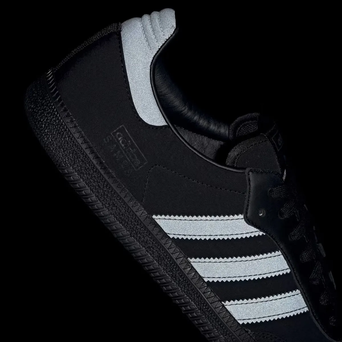 Samba OG 'Schwarz Reflektierend'