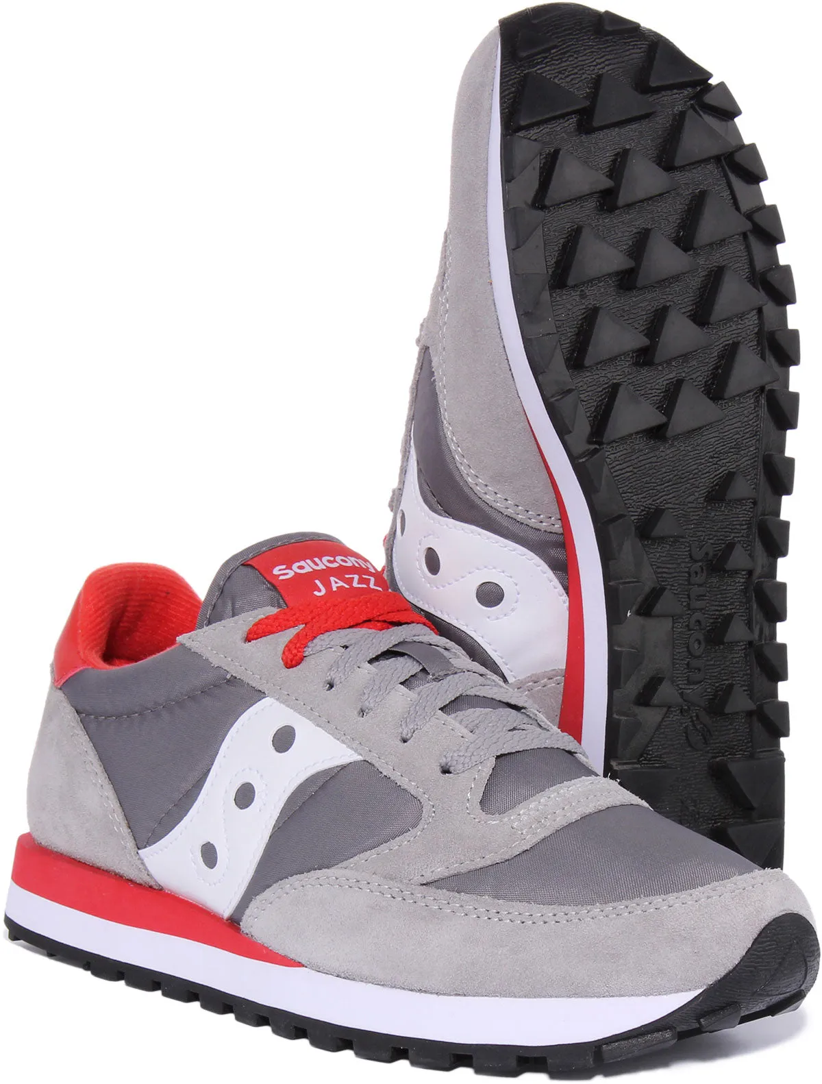 Saucony Jazz Original In Grau Weiß Für Herren Schuhe Saucony