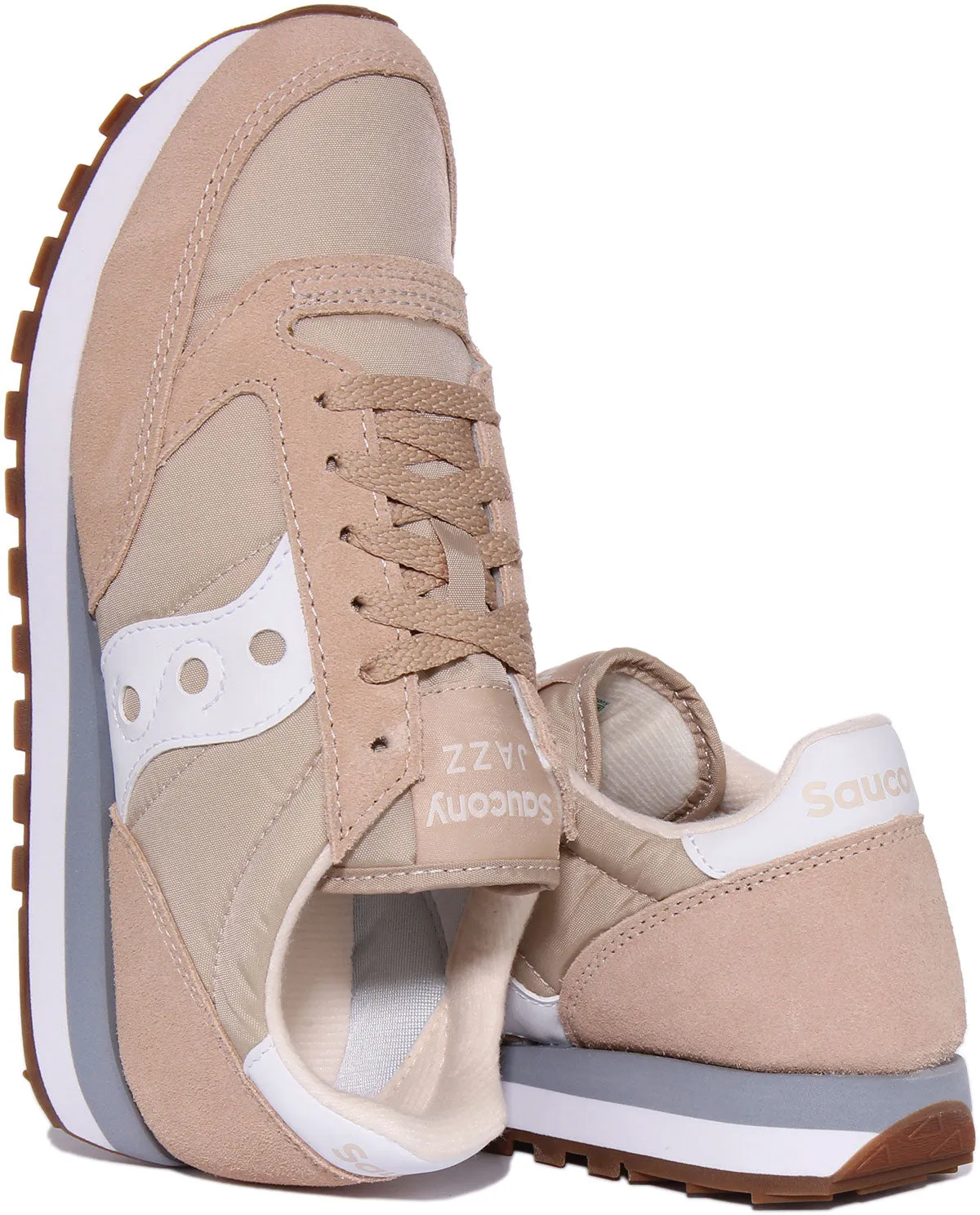 Saucony Jazz Original in Weiß-Beige für Herren Schuhe Saucony