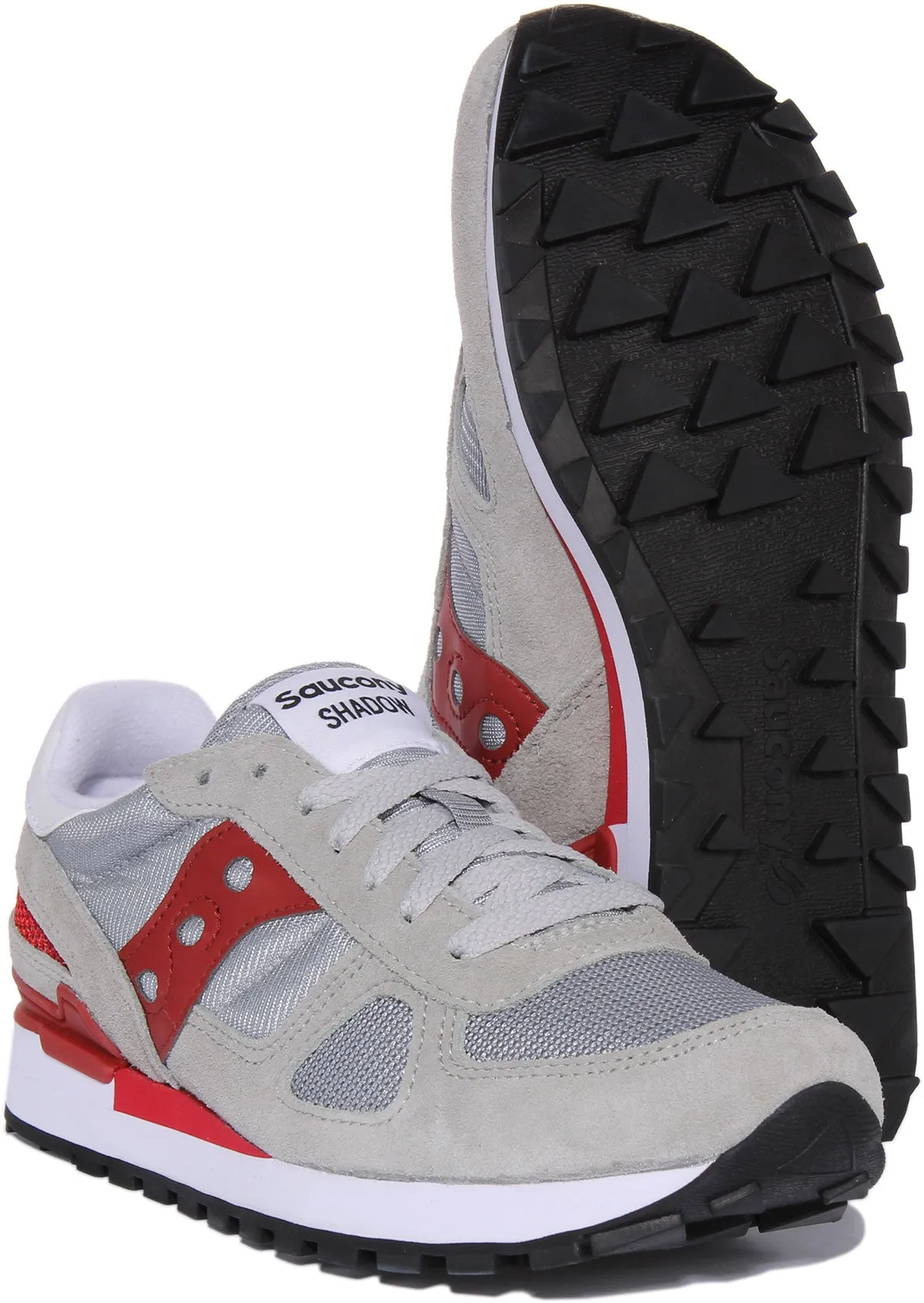Saucony Shadow Original In Grau Rot Für Herren Schuhe Saucony