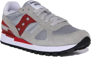 Saucony Shadow Original In Grau Rot Für Herren Schuhe Saucony