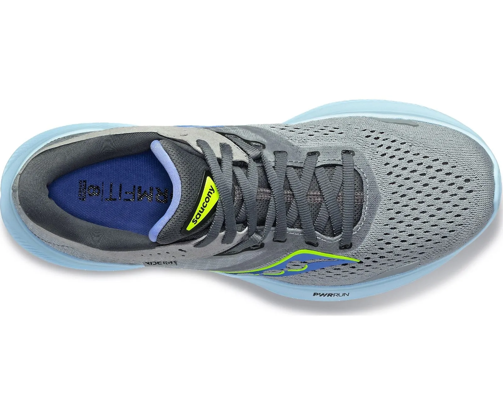 Saucony Damen Ride 16 Weite - Fossil/Pool (S10831-15) Saucony