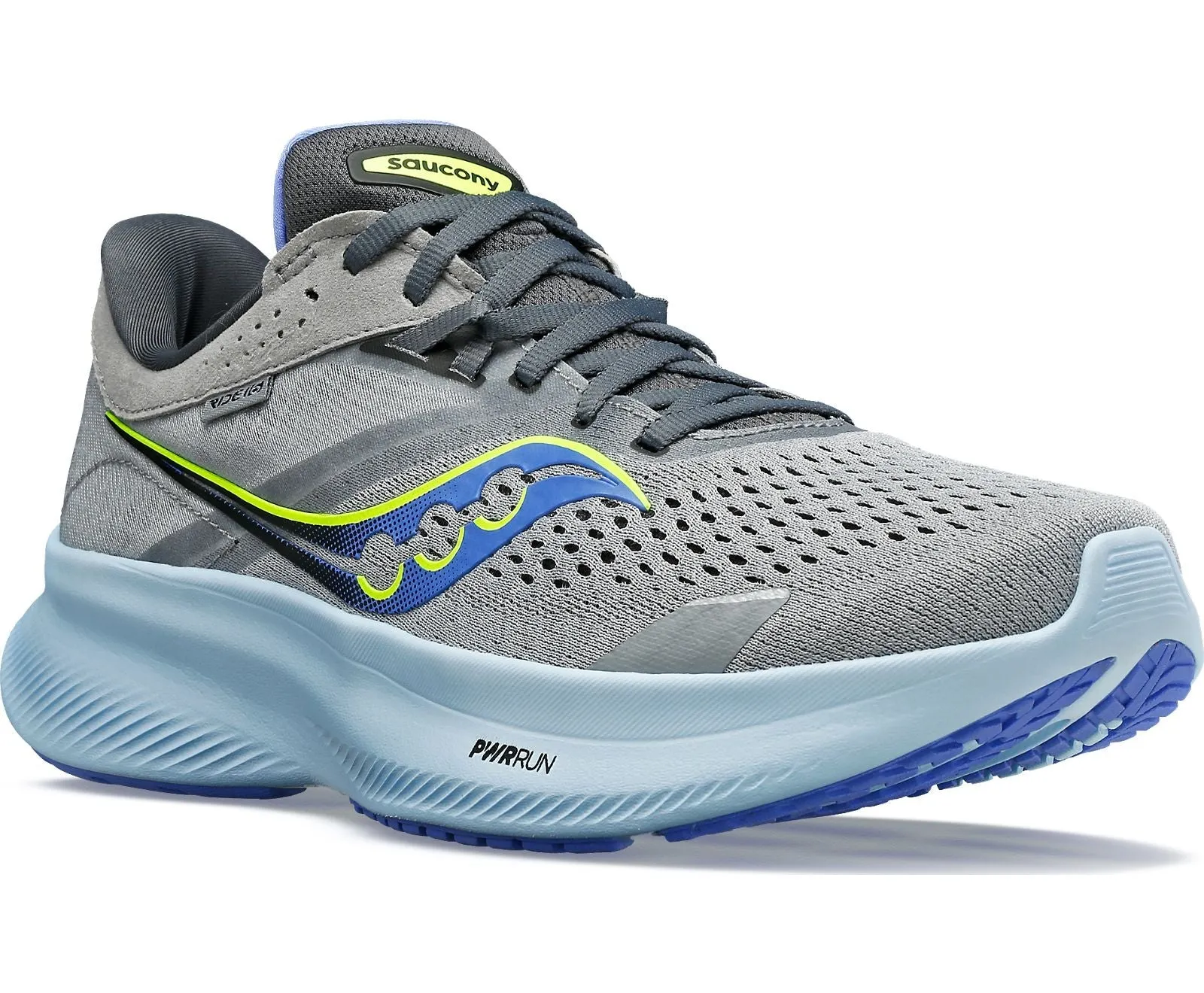 Saucony Damen Ride 16 Weite - Fossil/Pool (S10831-15) Saucony
