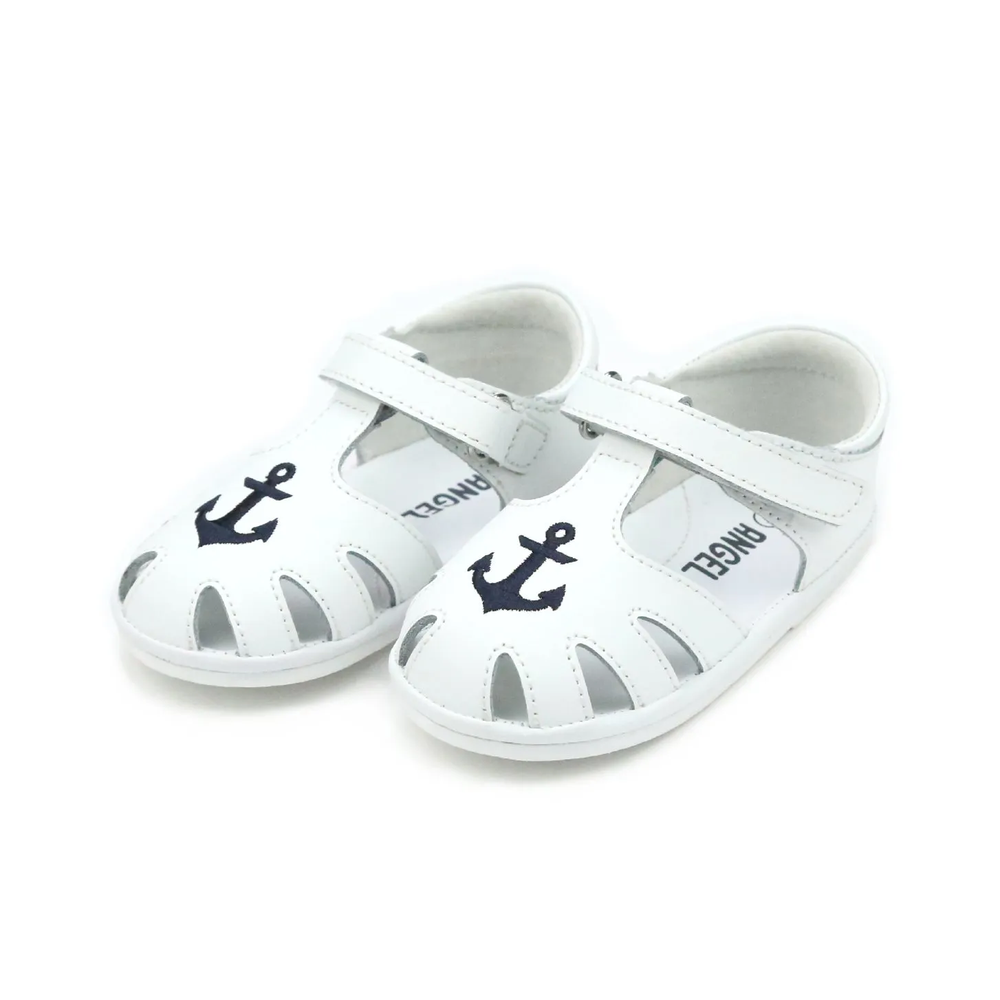 Sawyer Nautical Käfig-Ledersandale - Babys & Kleinkinder Babykids_Angel