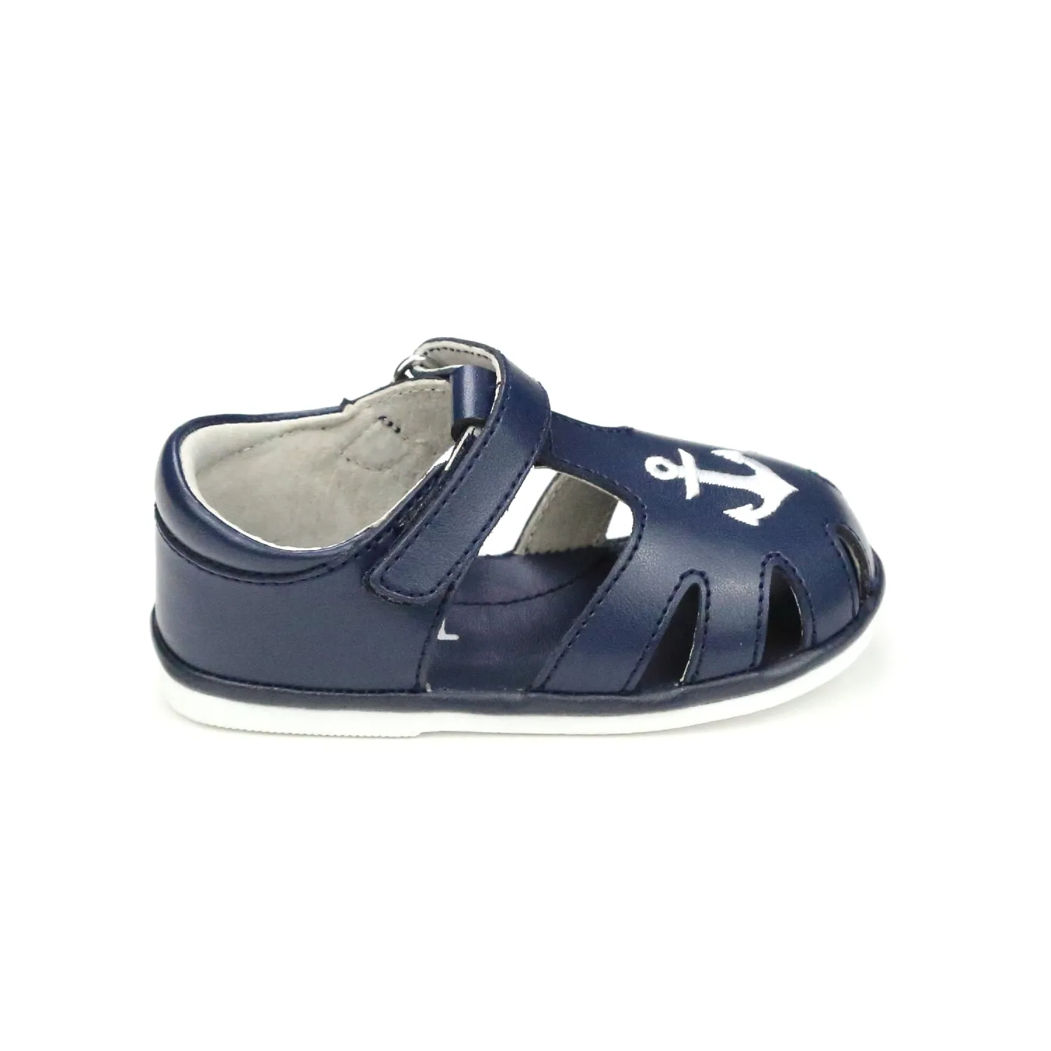 Sawyer Nautical Käfig-Ledersandale - Babys & Kleinkinder Babykids_Angel