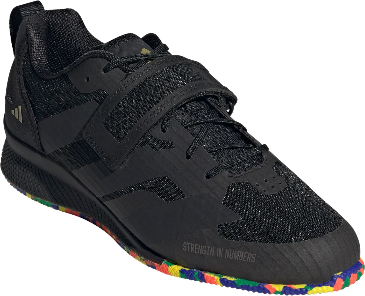 Schuhe Adidas Herrenschuhe Adidas Adipower 3 Herren Gewichtheberschuhe - Schwarz