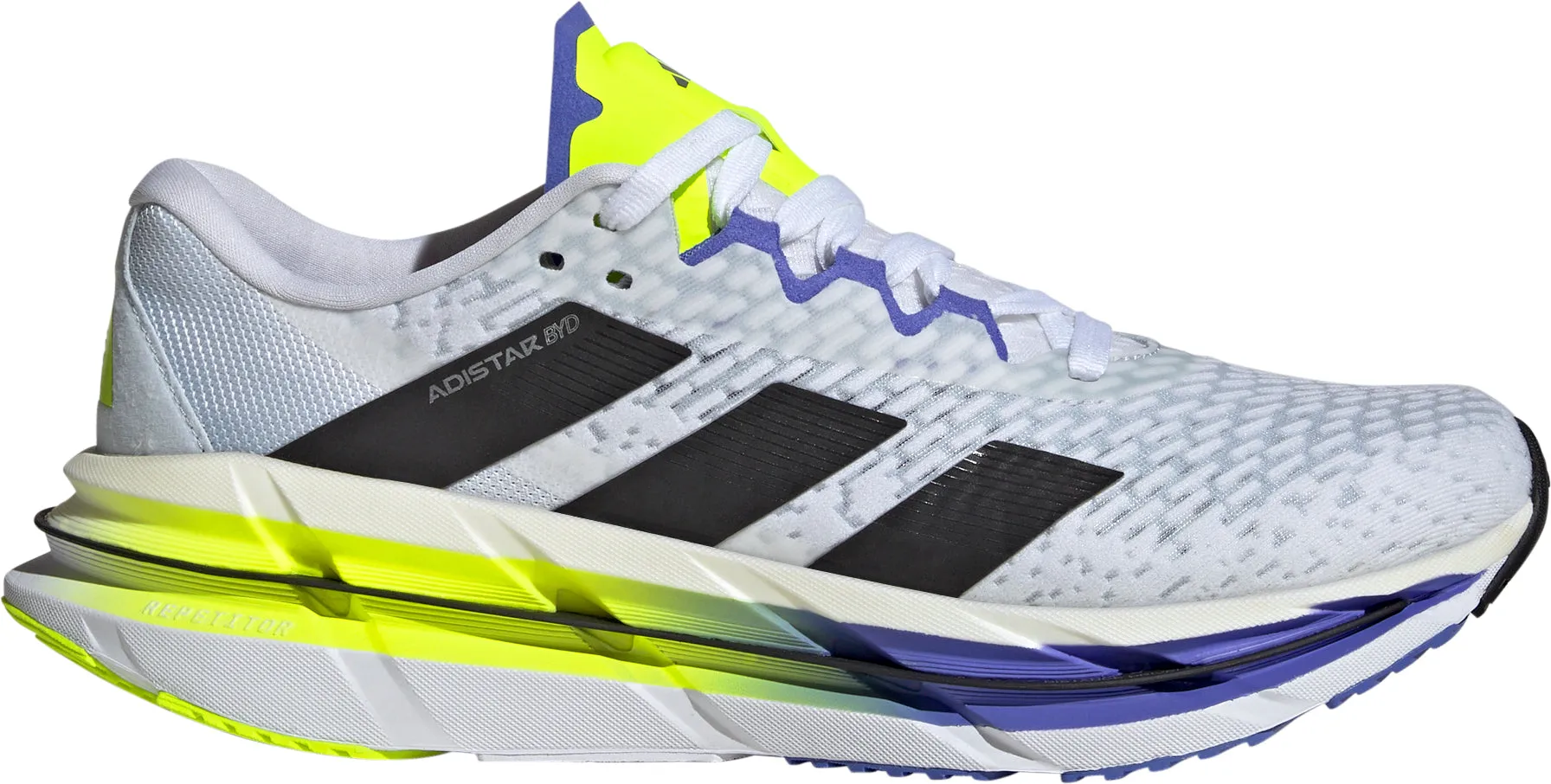 Schuhe Adidas Fußbekleidung Herren adidas Adistar BYD Herren Laufschuhe - Weiß