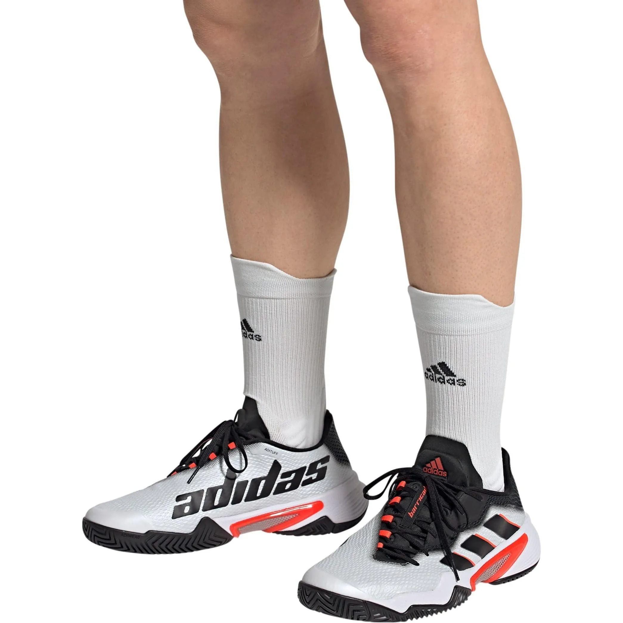 Schuhe Adidas Herrenschuhe Herren adidas Barricade Herren Tennisschuhe - Weiß
