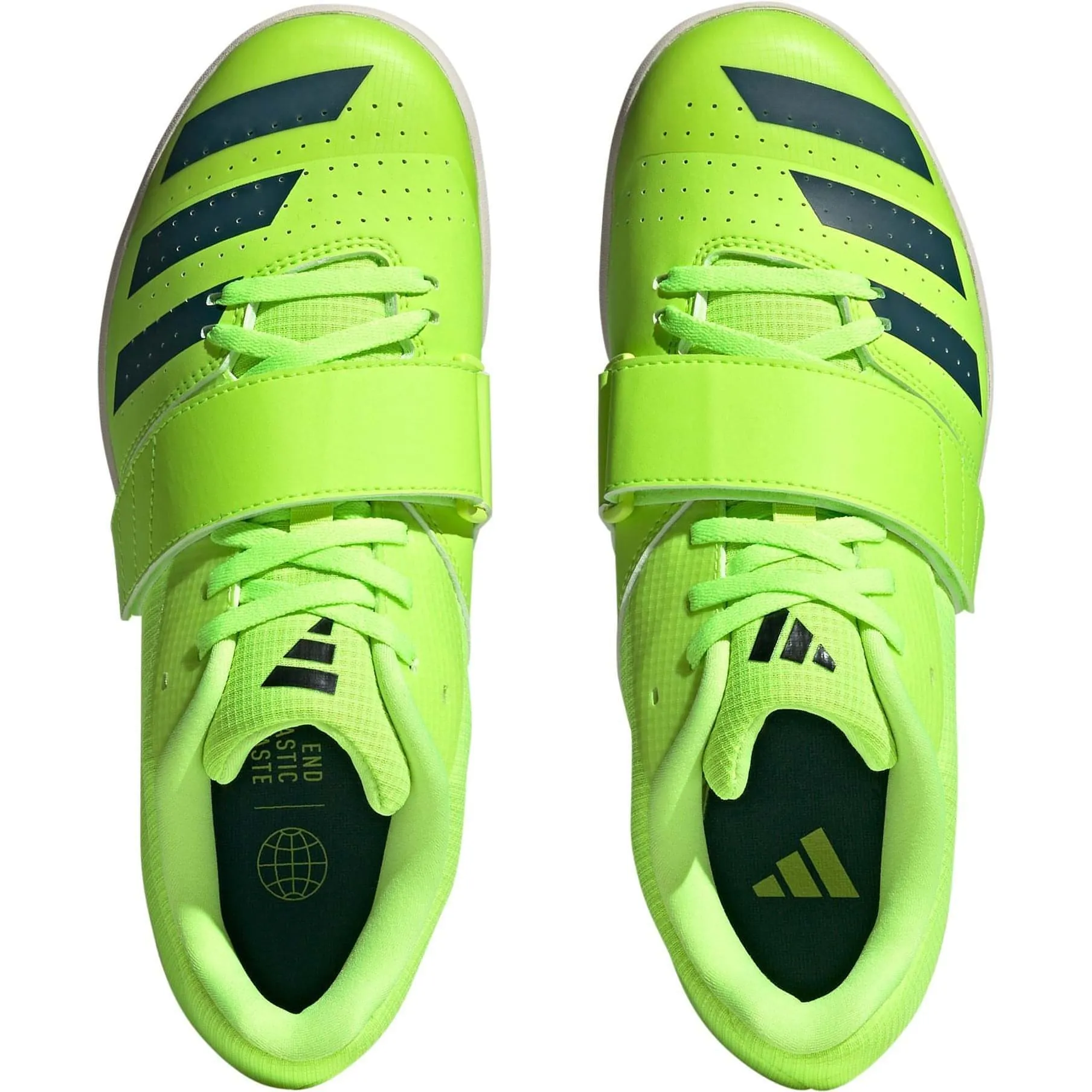 Schuhe Adidas Herren Adidas Jumpstar Feldspikes für Leichtathletik - Grün