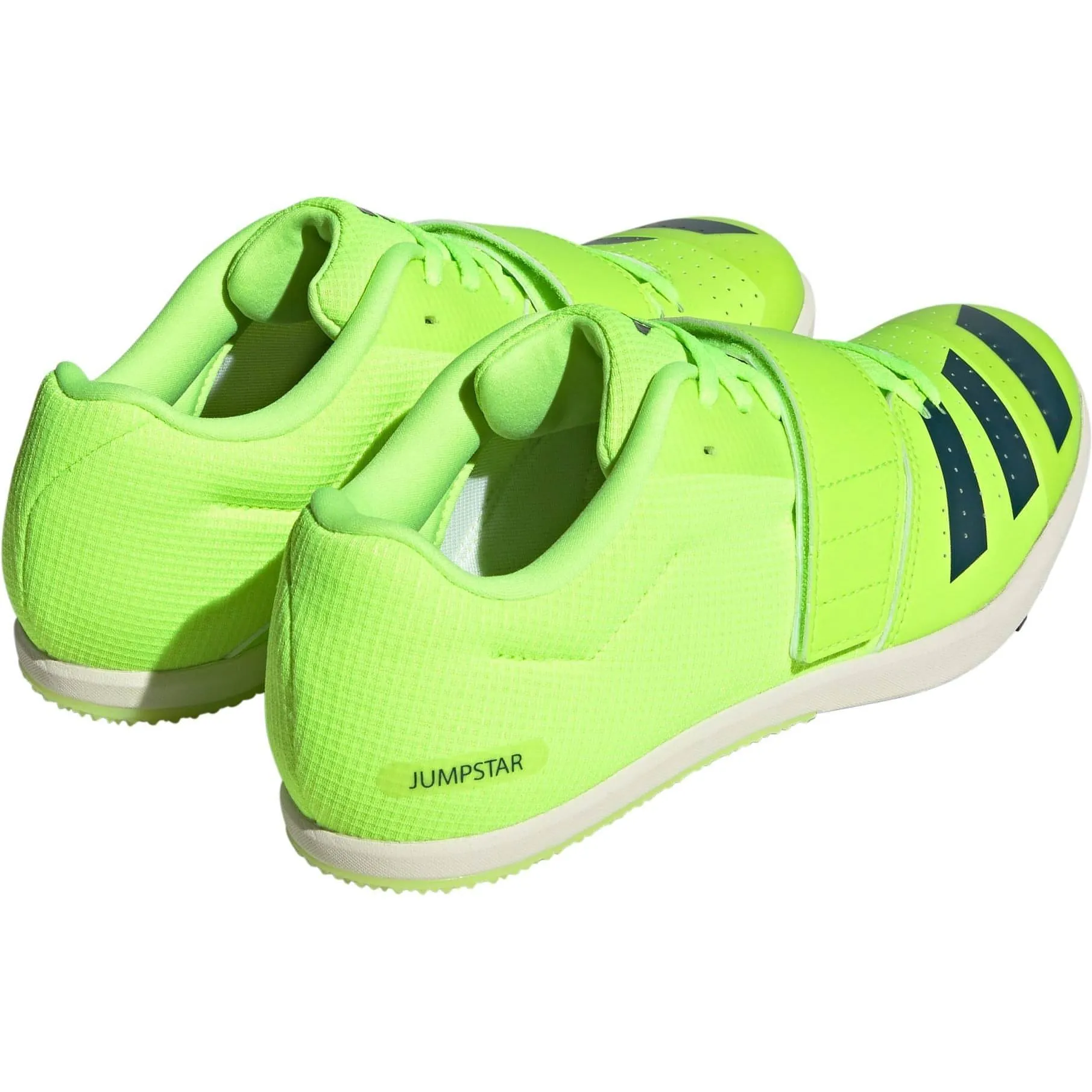 Schuhe Adidas Herren Adidas Jumpstar Feldspikes für Leichtathletik - Grün