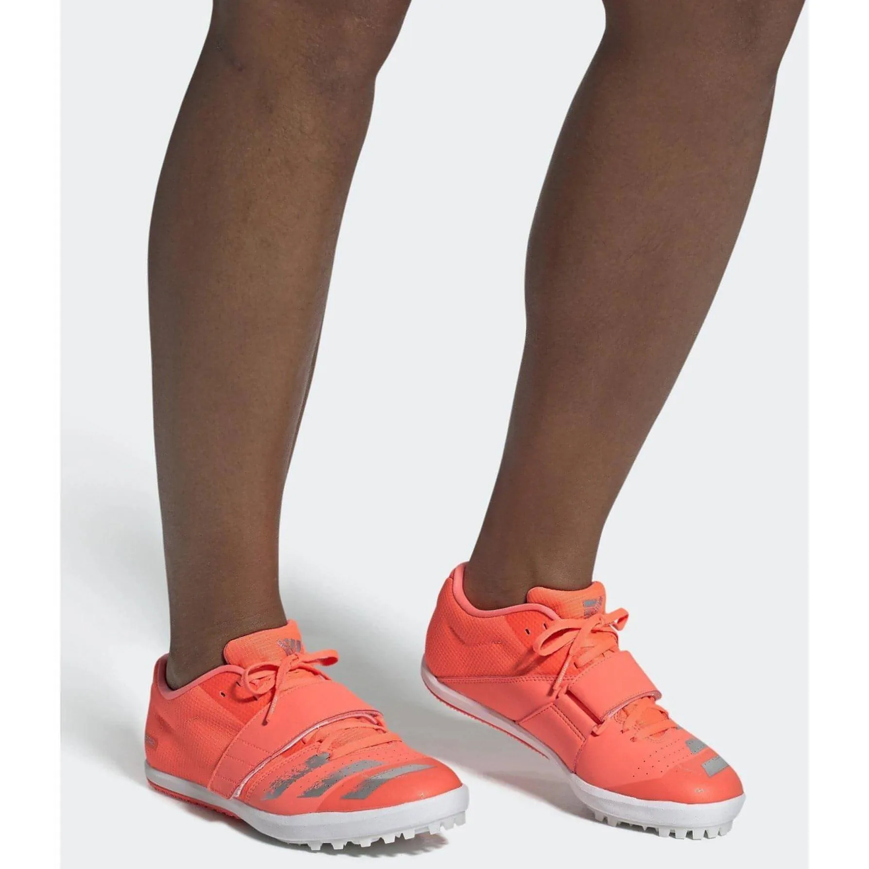Schuhe Adidas Herren Adidas Jumpstar Leichtathletik-Spikes - Orange
