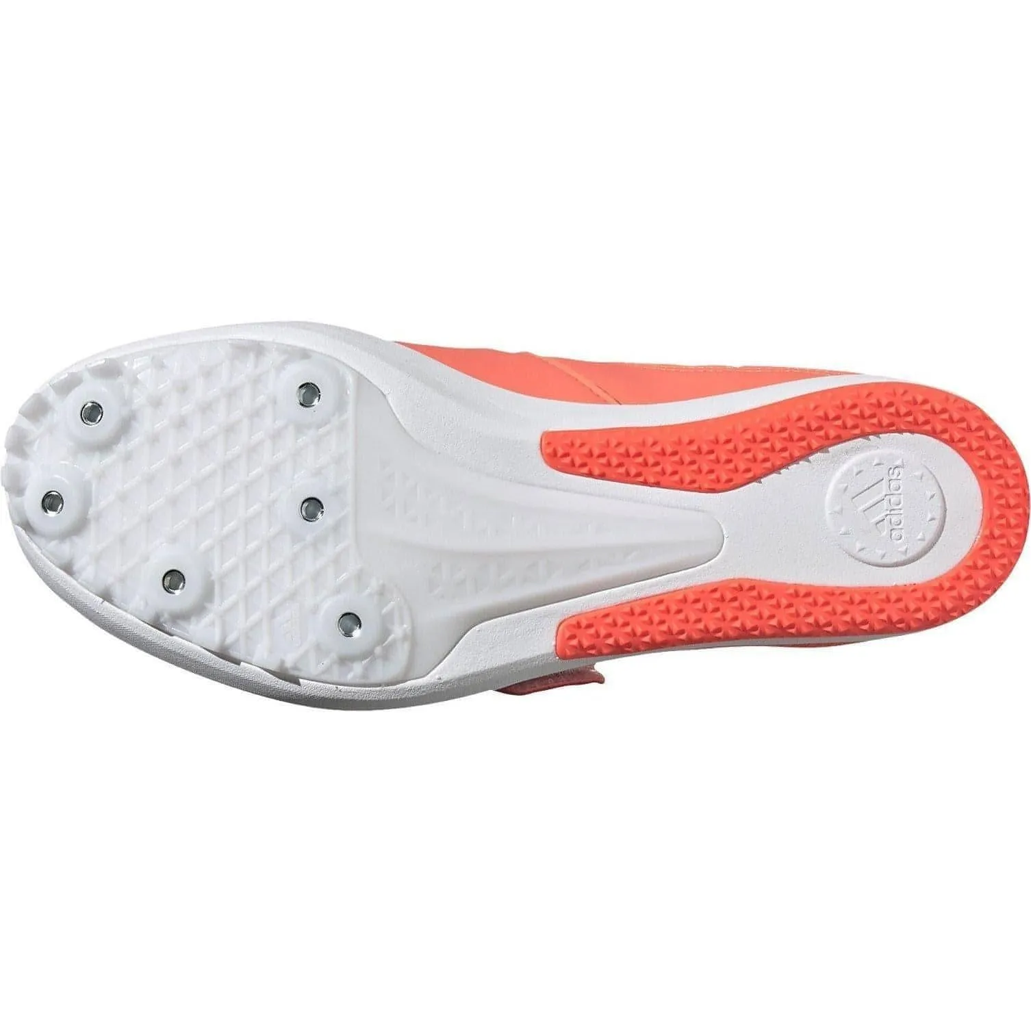 Schuhe Adidas Herren Adidas Jumpstar Leichtathletik-Spikes - Orange