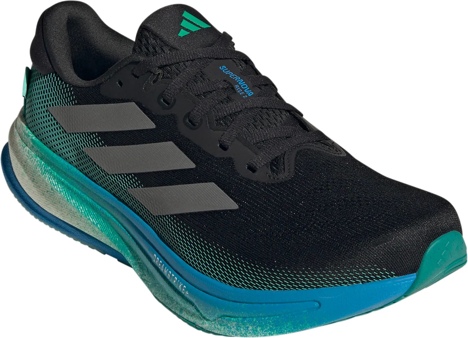 Schuhe Adidas Herrenschuhe Adidas Supernova Rise 2 Laufschuhe für Herren - Schwarz