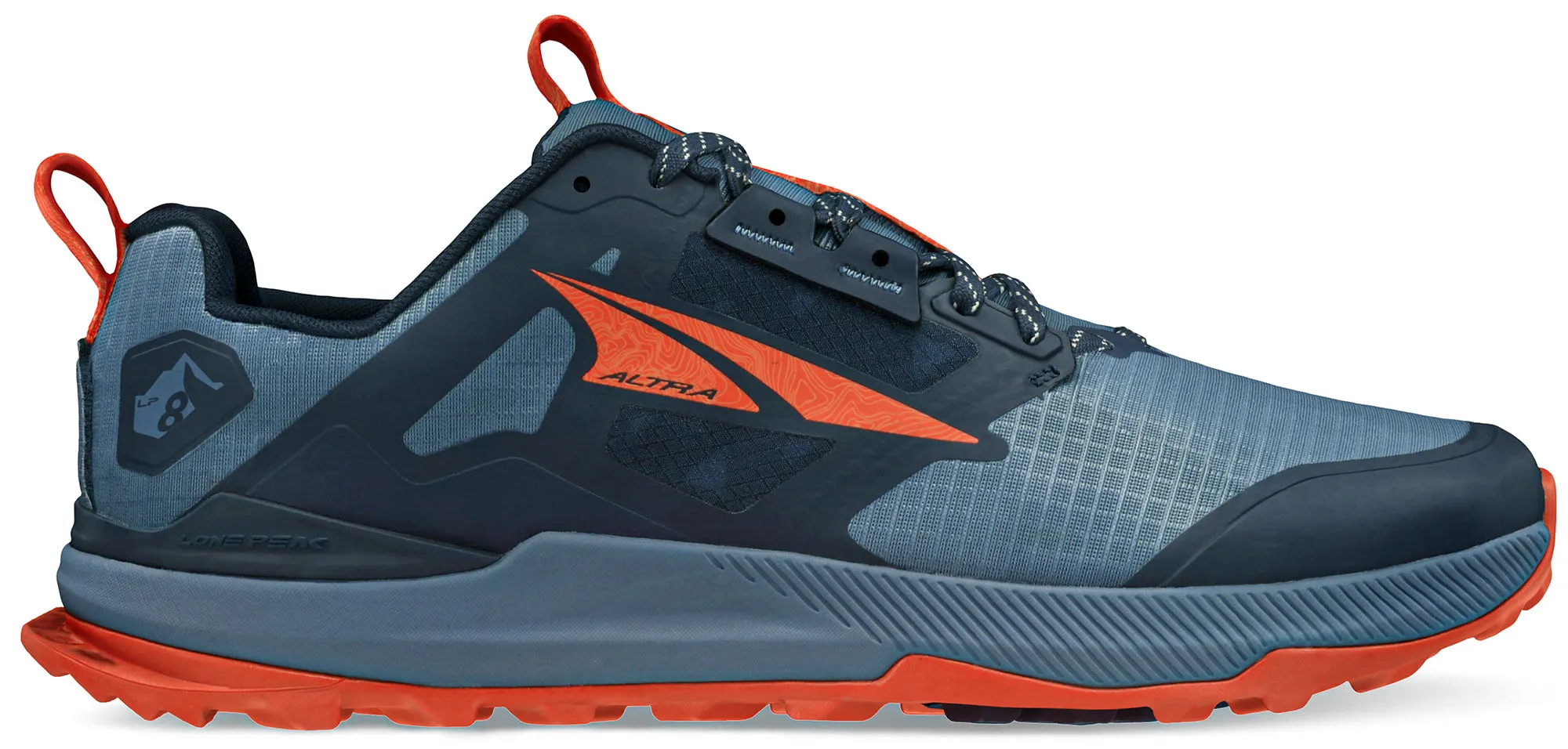 Schuhe Altra Herren Altra Lone Peak 8 Herren Trailrunning-Schuhe - Blau
