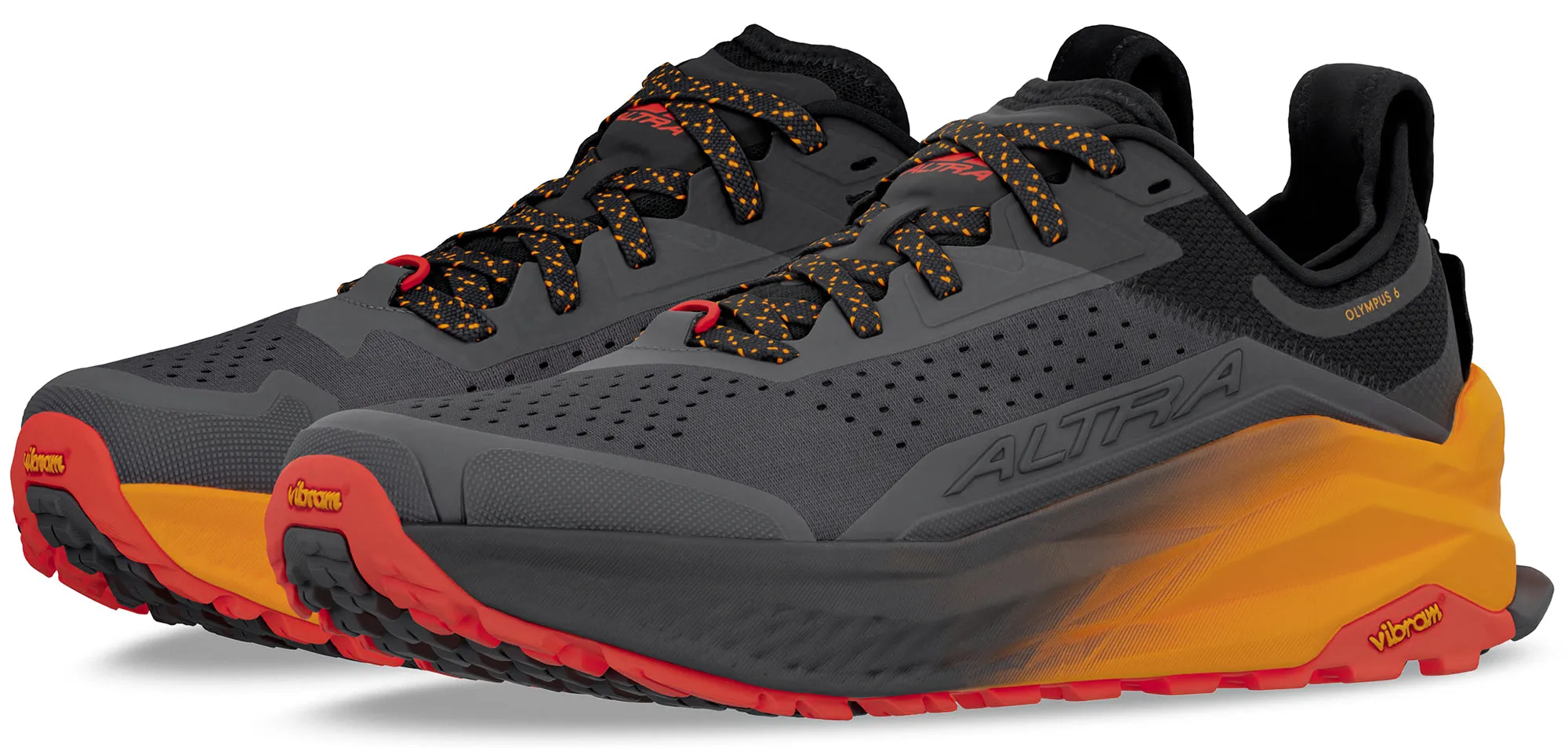 Schuhe Altra Herren Altra Olympus 6 Herren Trailrunning-Schuhe - Schwarz