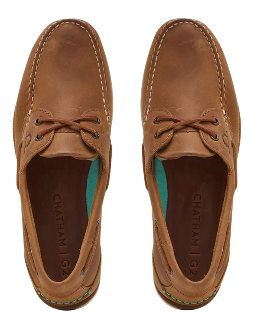 Schuhe Chatham Chatham Herren The Deck II G2 Premium Leder Bootsschuhe
