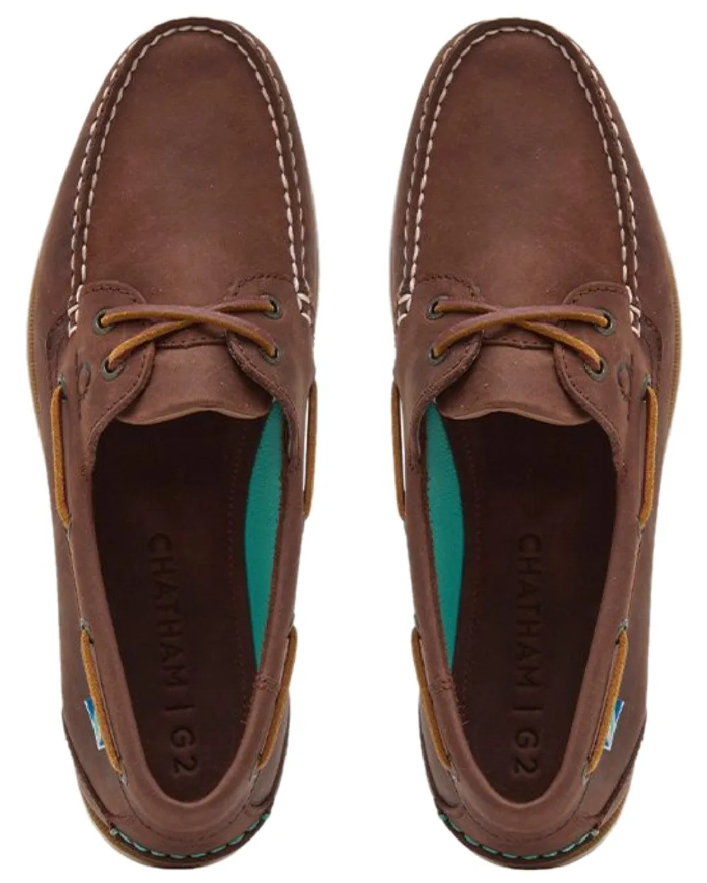 Schuhe Chatham Chatham Herren The Deck II G2 Premium Leder Bootsschuhe