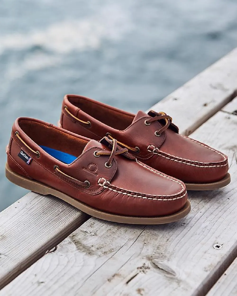 Schuhe Chatham Chatham Herren The Deck II G2 Premium Leder Bootsschuhe