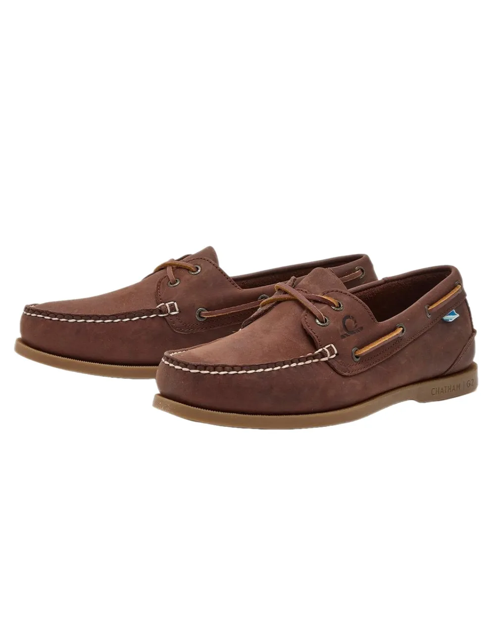 Schuhe Chatham Chatham Herren The Deck II G2 Premium Leder Bootsschuhe