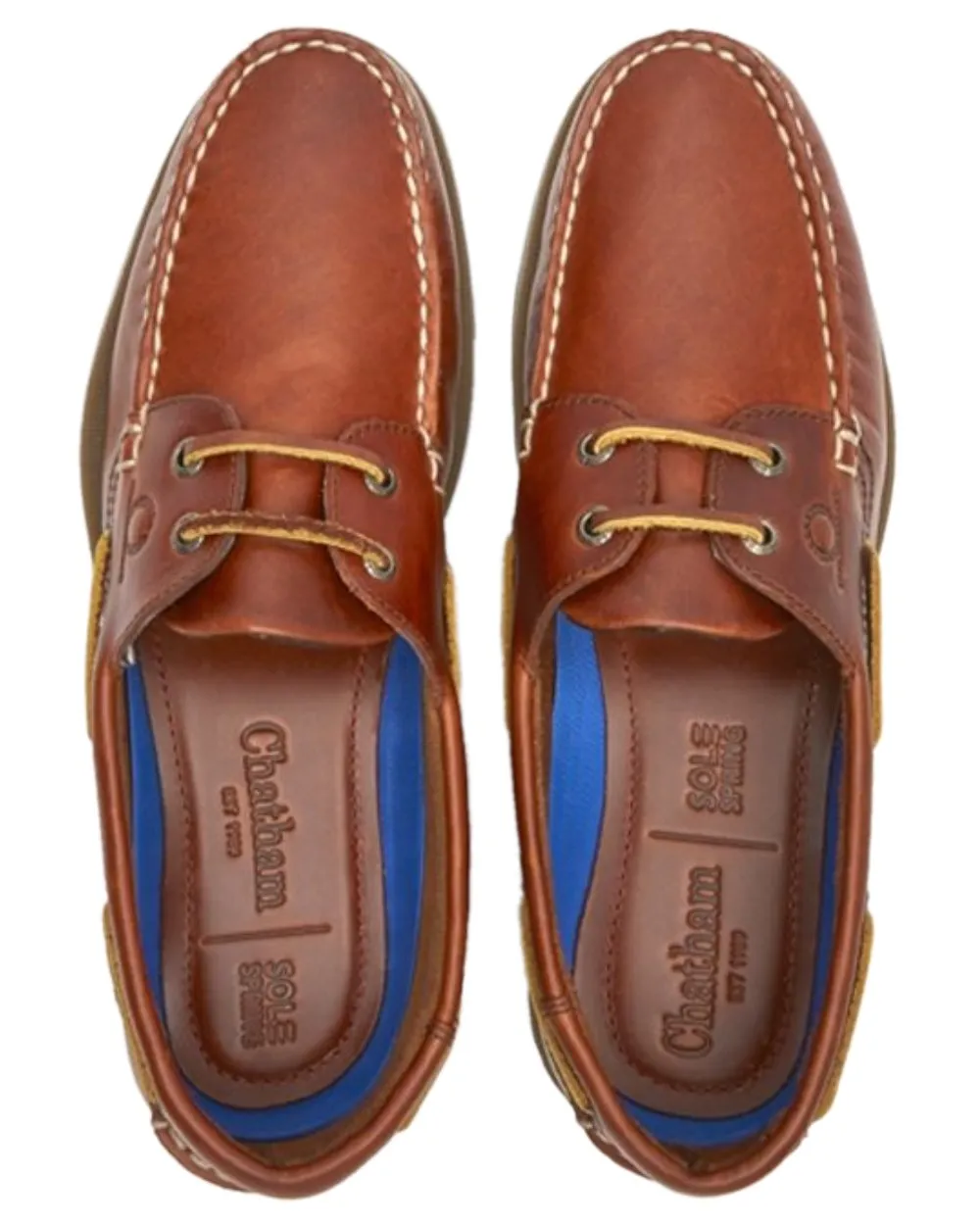 Schuhe Chatham Chatham Herren The Deck II G2 Premium Leder Bootsschuhe