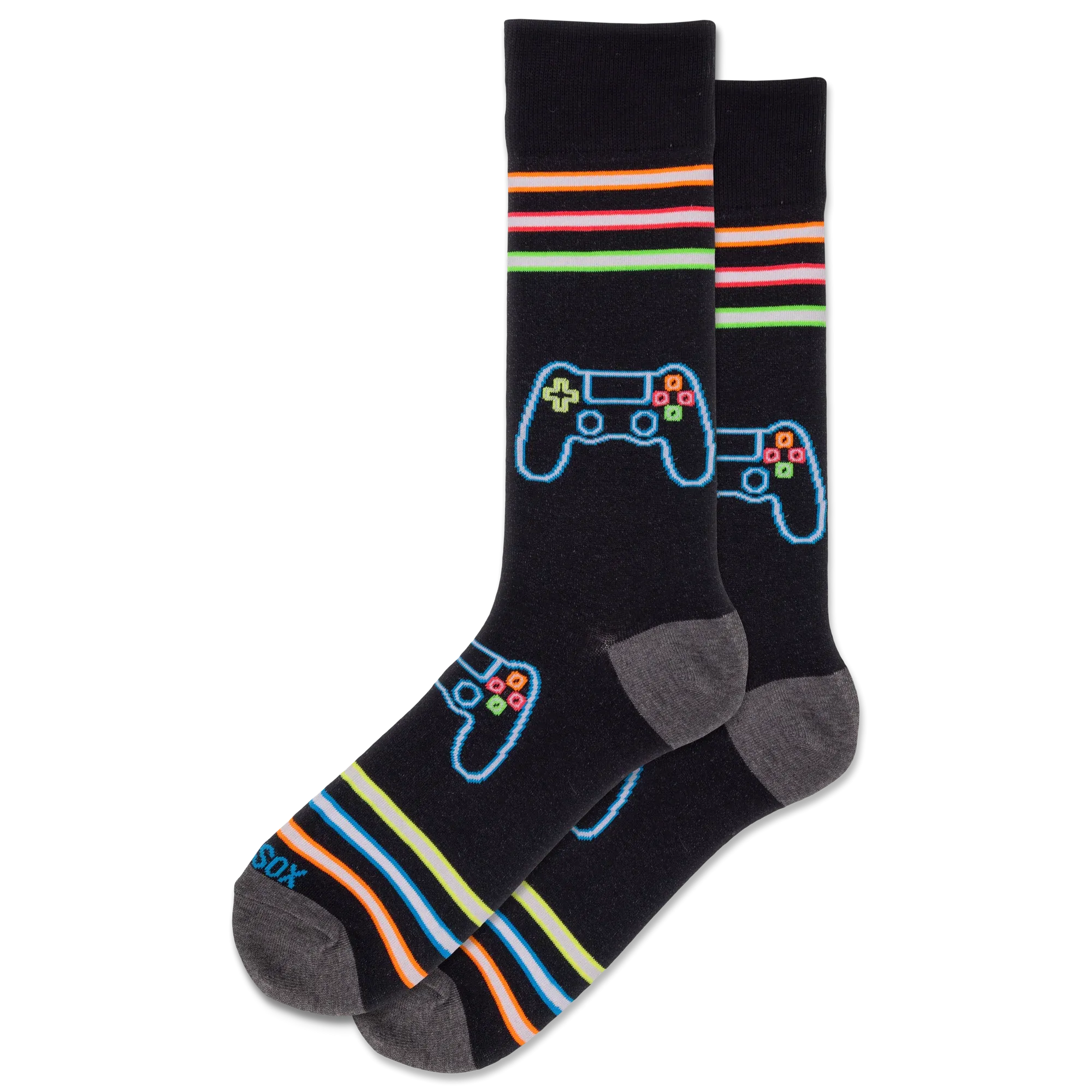 Schuhe Hot Sox Herren Neon Gamer Socken