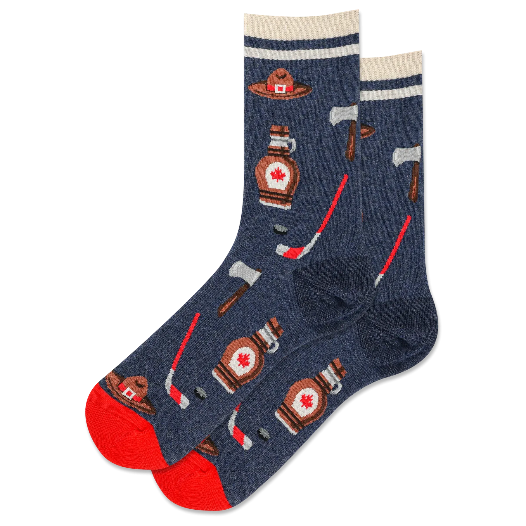 Schuhe Hot Sox Damen Kanada Tradition Socken