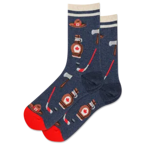 Schuhe Hot Sox Damen Kanada Tradition Socken