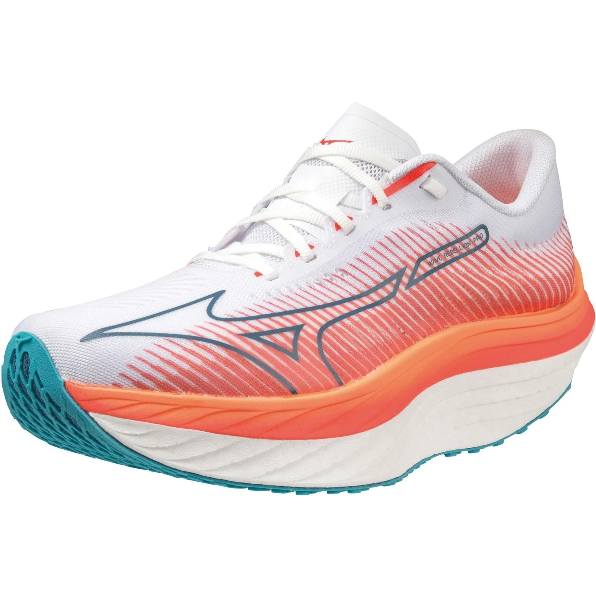 Schuhe Mizuno Mizuno Wave Rebellion Pro Herren Laufschuhe - Weiß
