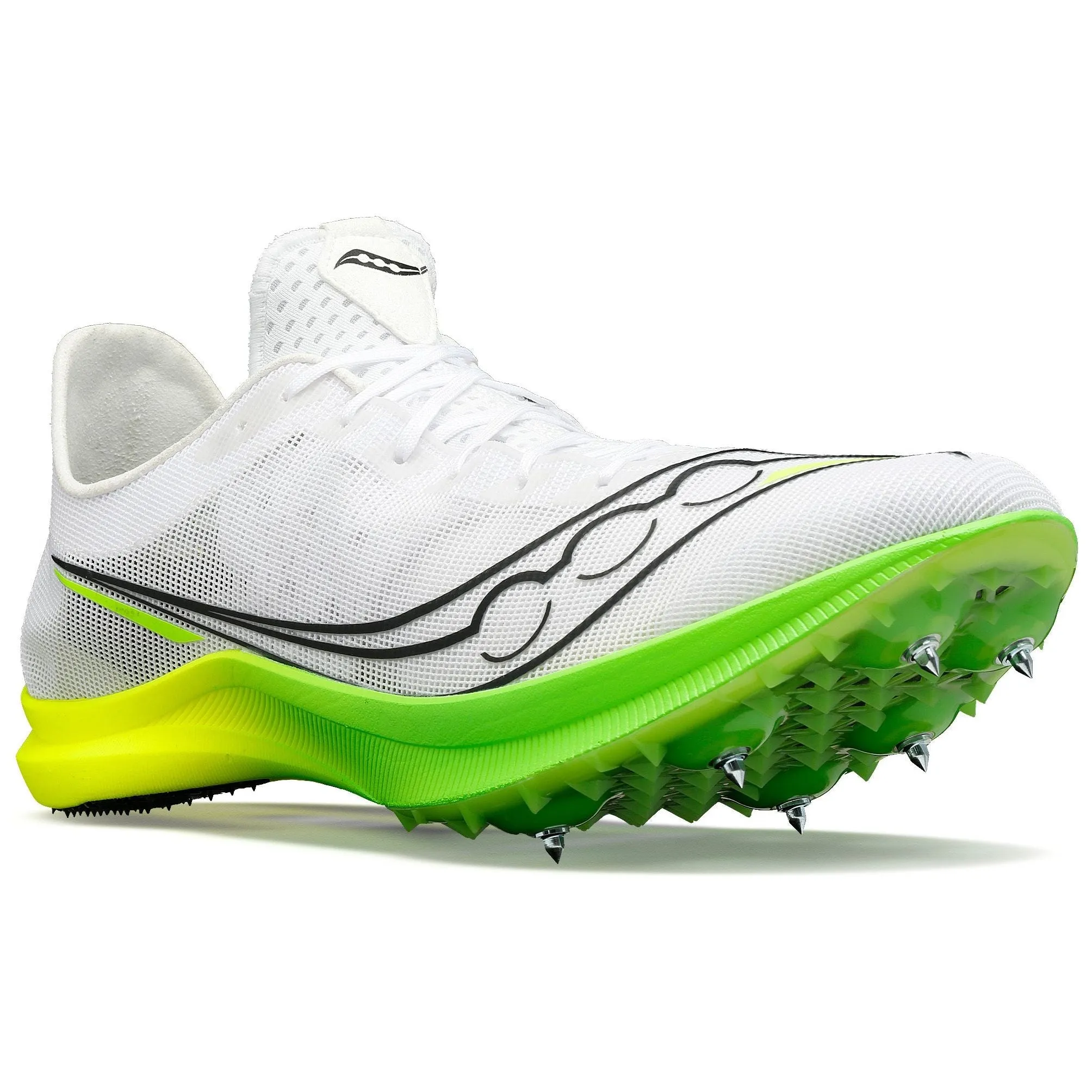 Saucony Saucony Endorphin Cheetah Herren Laufspikes - Weiß
