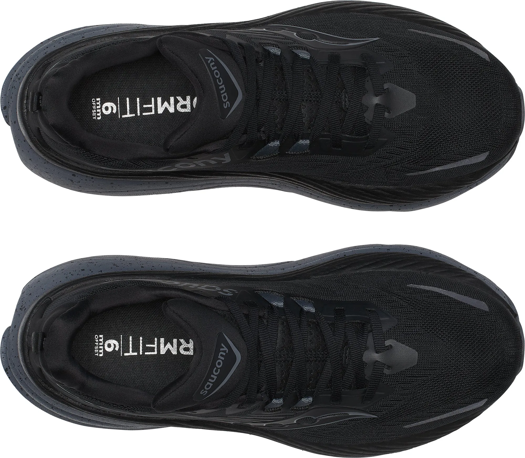 Saucony Hurricane 24 Herren Laufschuhe - Schwarz