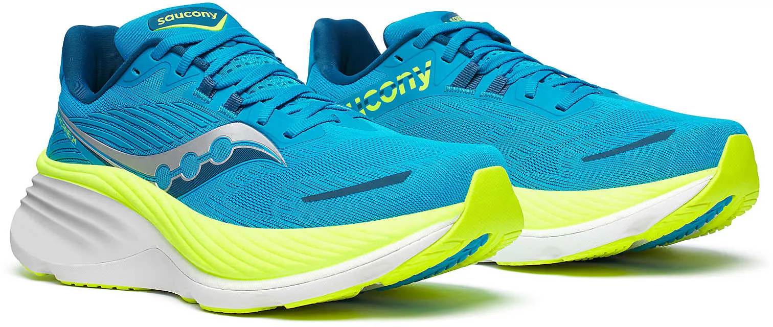 Saucony Saucony Hurricane 24 Herren Laufschuhe - Blau
