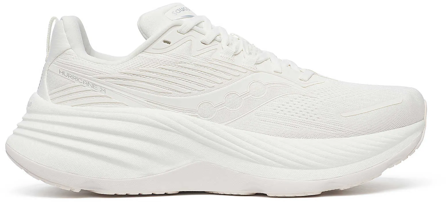 Saucony Hurricane 24 Herren Laufschuhe - Weiß