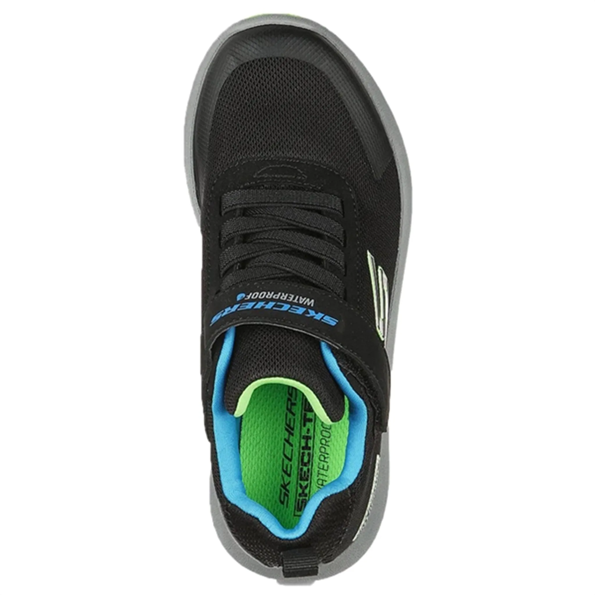 Skechers Jungen Dynamic Tread Hydrode Sneaker Wasserdicht Schwarz Babykids_Skechers