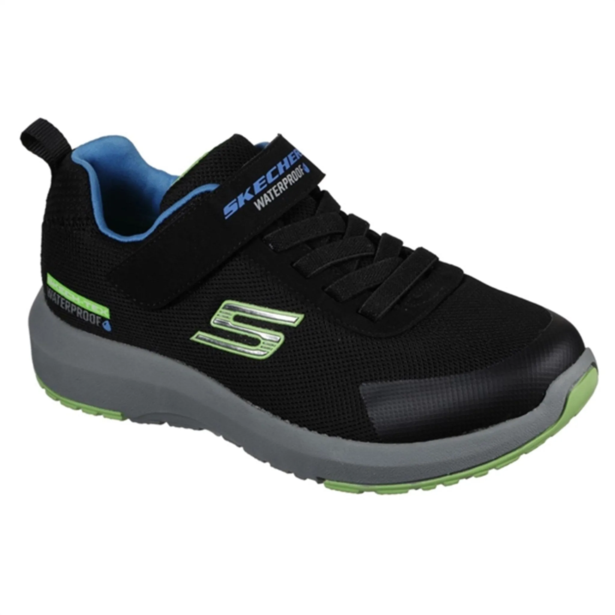 Skechers Jungen Dynamic Tread Hydrode Sneaker Wasserdicht Schwarz Babykids_Skechers