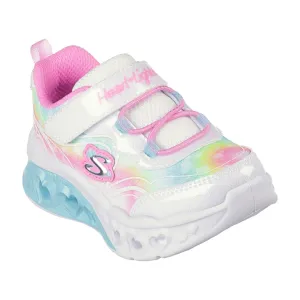 Skechers Flutter Heart Lights Sneakers Weiß Mehrfarbig Babykids_Skechers