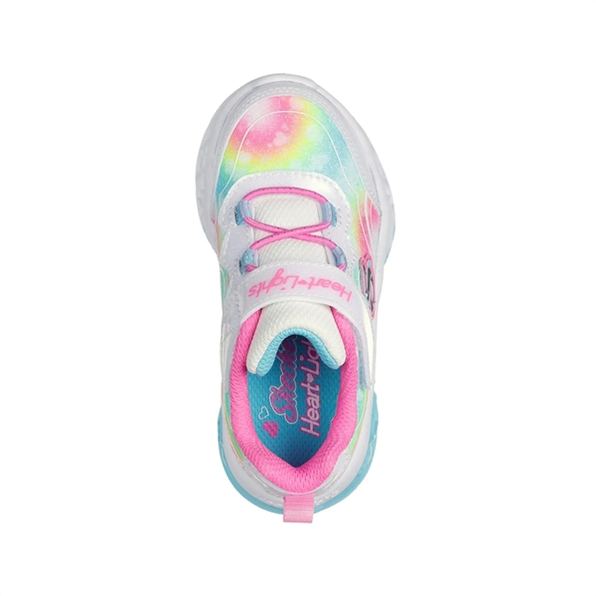 Skechers Flutter Heart Lights Sneakers Weiß Mehrfarbig Babykids_Skechers