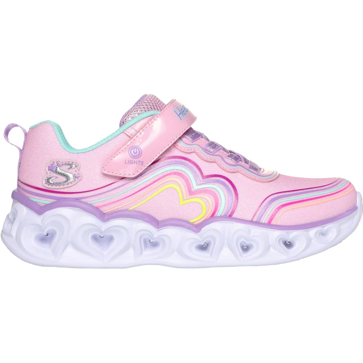 Skechers Heart Lights - Retro-Herzen Sneakers Babykids_Skechers