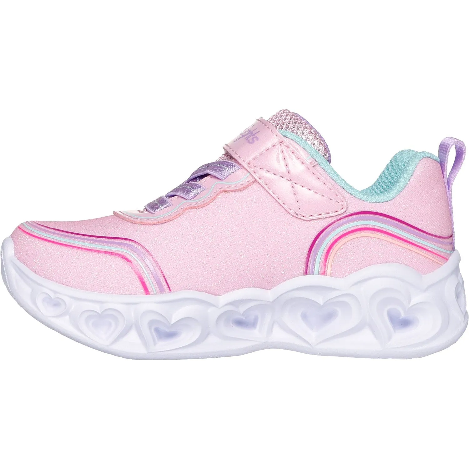 Skechers Heart Lights - Retro-Herzen Sneakers Babykids_Skechers
