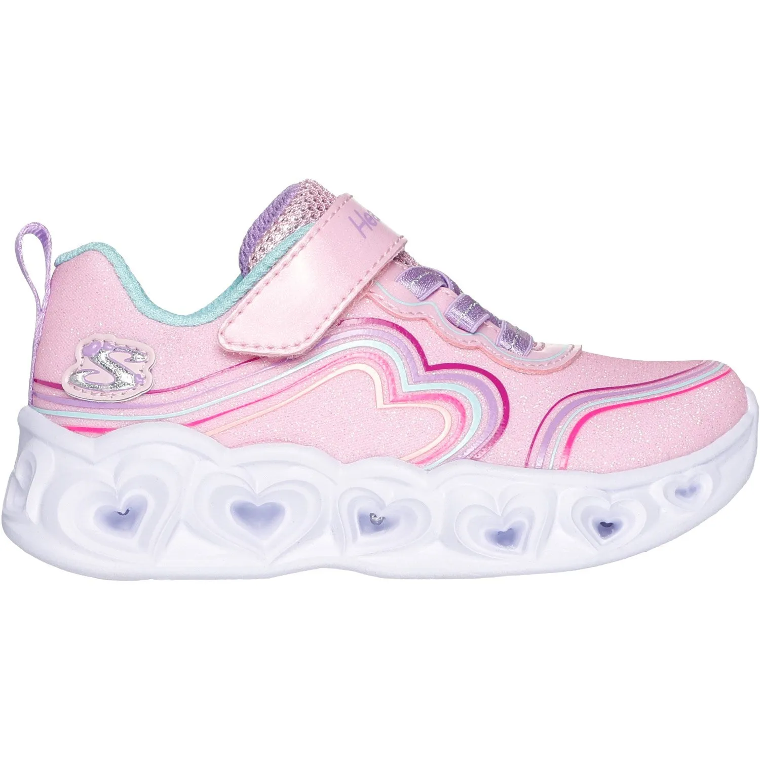 Skechers Heart Lights - Retro-Herzen Sneakers Babykids_Skechers