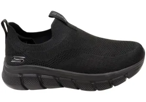 Skechers Herren BOBS Sport B Flex Frigid Edge Bequeme Schlupfschuhe Skechers Schuhe
