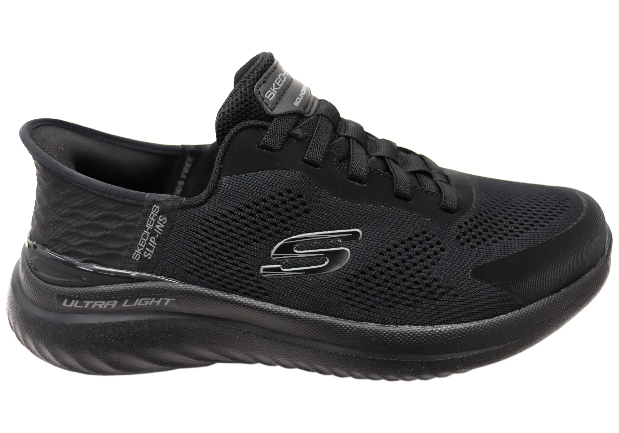Skechers Herren Slip-Ins Bounder 2.0 Emerged Weite Passform Bequeme Schuhe Skechers Schuhe