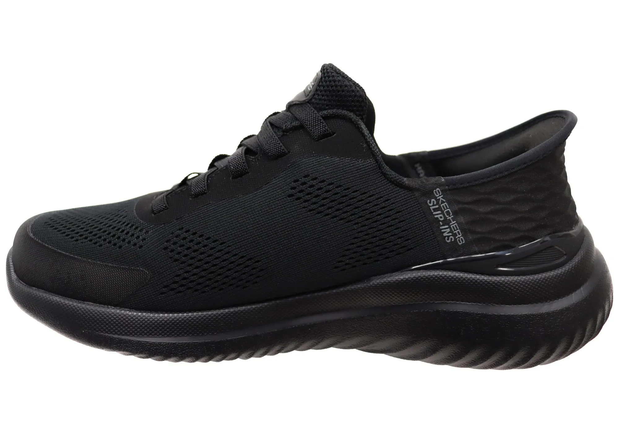 Skechers Herren Slip-Ins Bounder 2.0 Emerged Weite Passform Bequeme Schuhe Skechers Schuhe