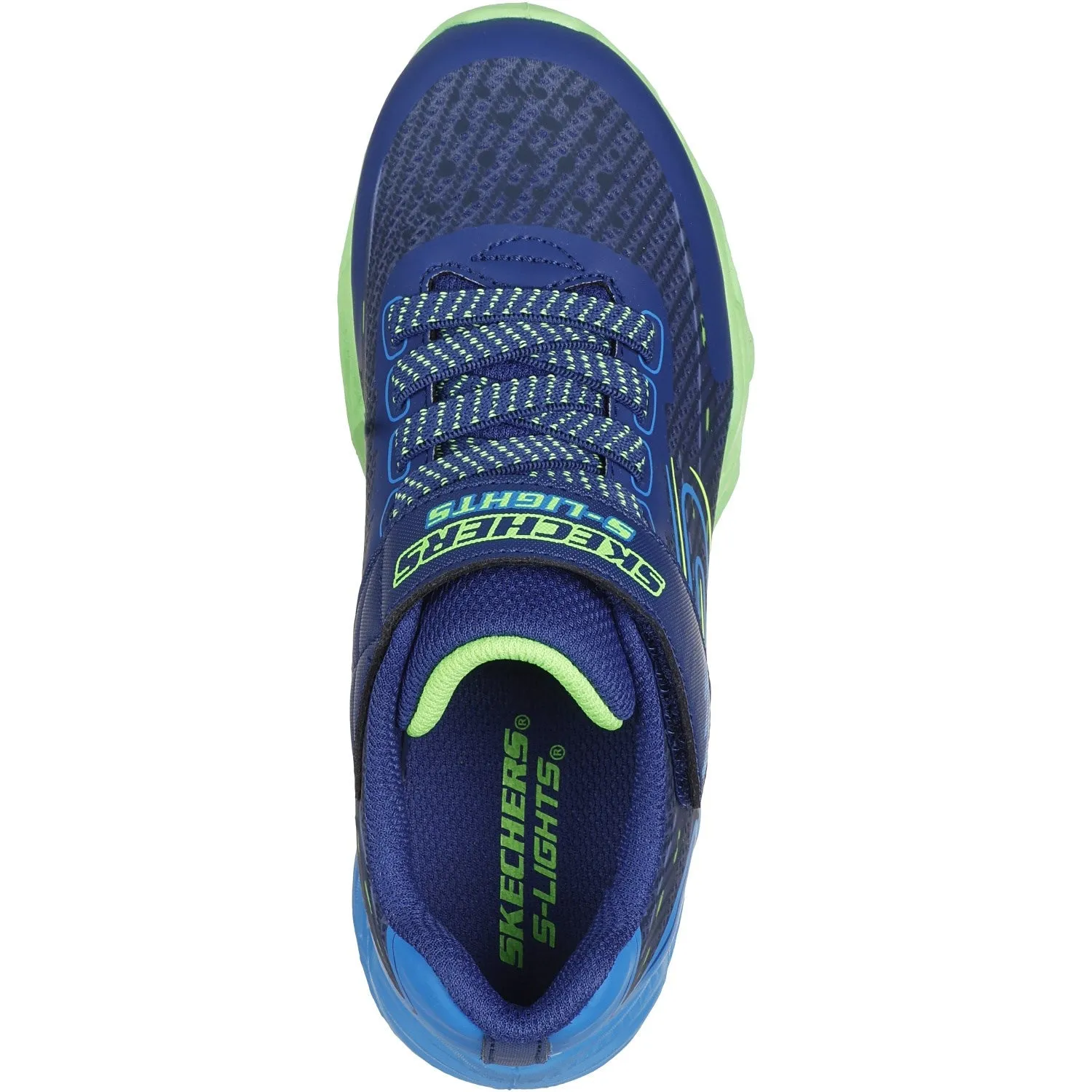 Skechers Navy S-Lights: Vortex 2.0 - Quantroid Babykids_Skechers