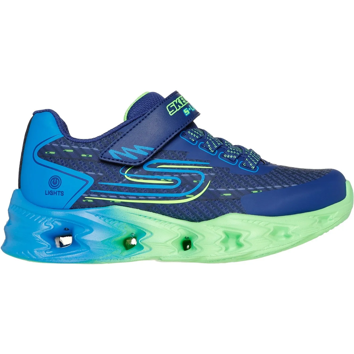 Skechers Navy S-Lights: Vortex 2.0 - Quantroid Babykids_Skechers