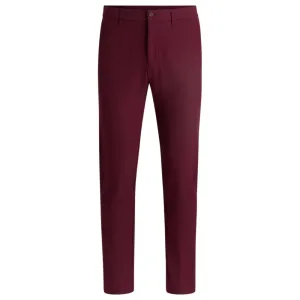 Slim-Fit-Hose in wasserabweisendem Stretchstoff