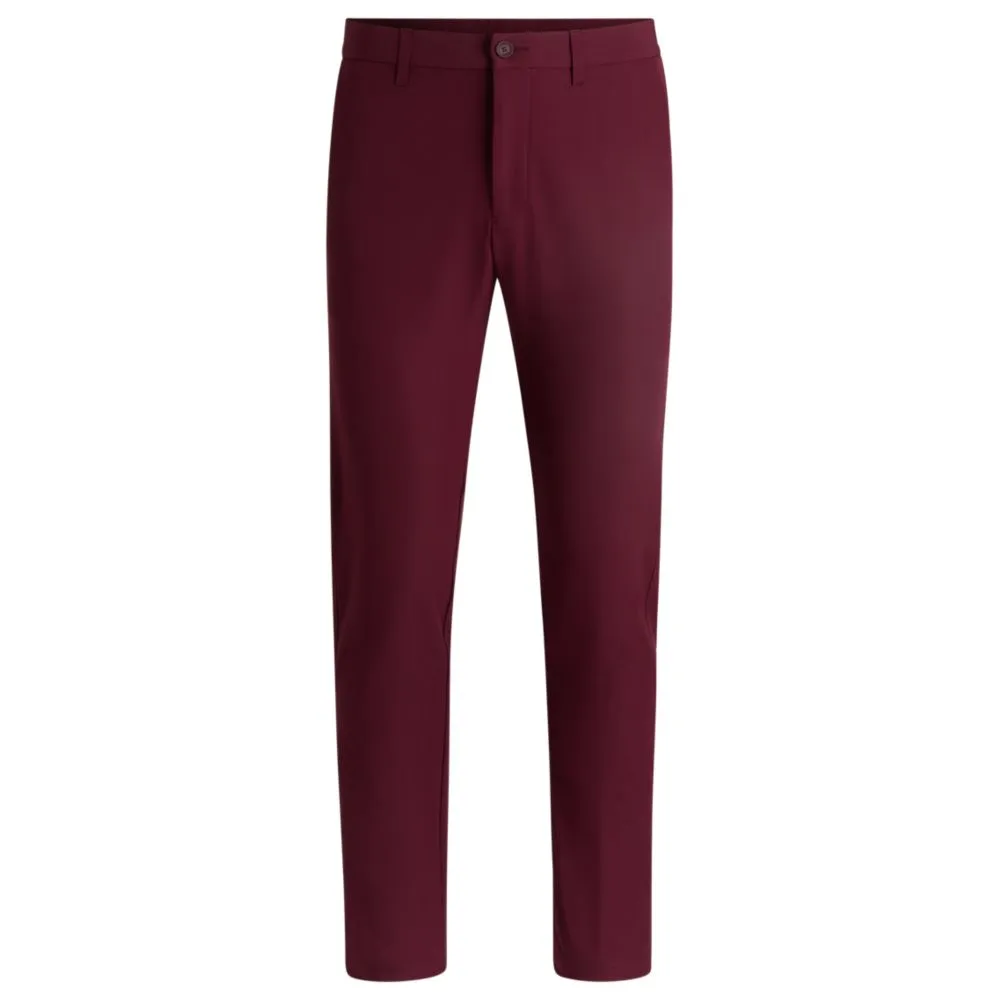 Slim-Fit-Hose in wasserabweisendem Stretchstoff