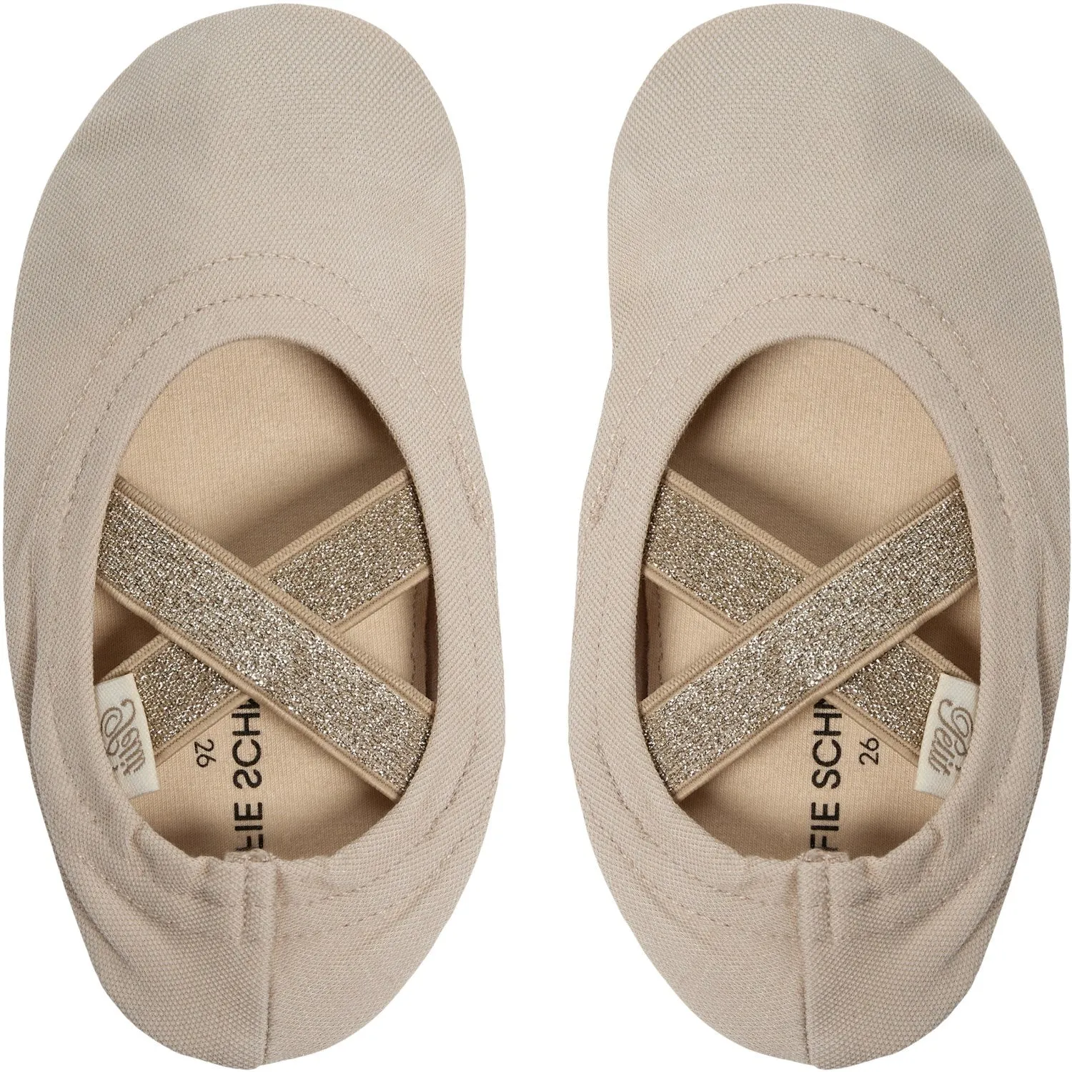 Sofie Schnoor x Luksusbaby Champagner Turnschuh Babykids_Sofie-Schnoor