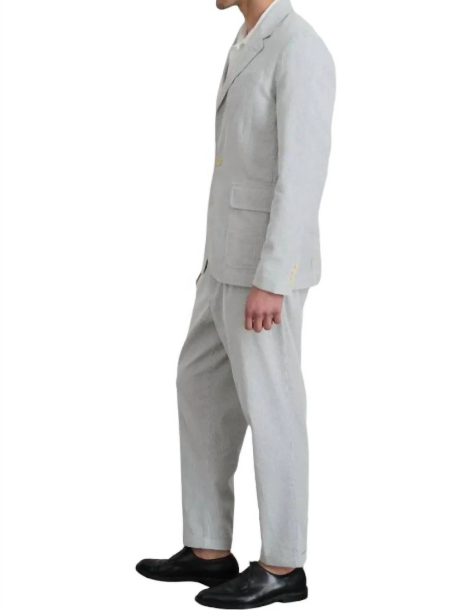 Standard Plisseehose In Seersucker