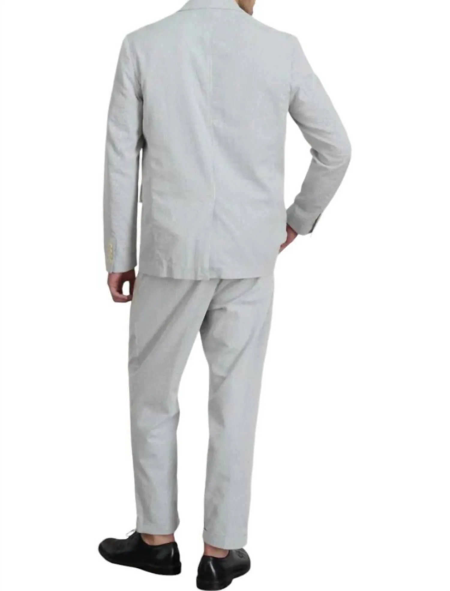 Standard Plisseehose In Seersucker